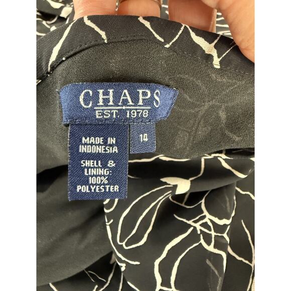 VTG Chaps 14 Skirt Flowy zip Waist Fairy Isle Asymmetrical Y2K Flowy‎ - Picture 5 of 6